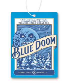 Blue Doom Air Freshener