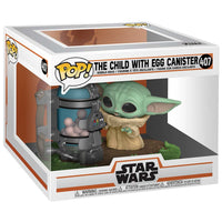 Funko Pop #407 Baby Yoda The Child with Egg Canister Star Wars