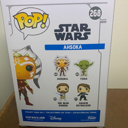 FUNKO POP AHSOKA #268 STAR WARS CLONE WARS - PopFictionParlor
