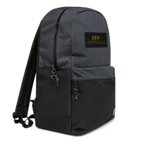 PFP Embroidered Champion Backpack - Pop Fiction Parlor