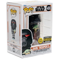 Funko Pop #488 Star Wars Dark Trooper with Grogu