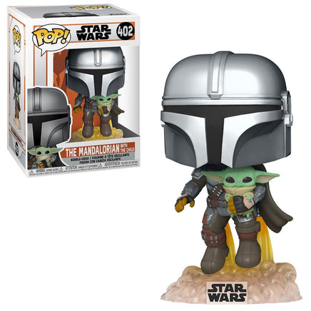 FUNKO POP THE MANDALORIAN WITH THE CHILD #402 STAR WARS - PopFictionParlor